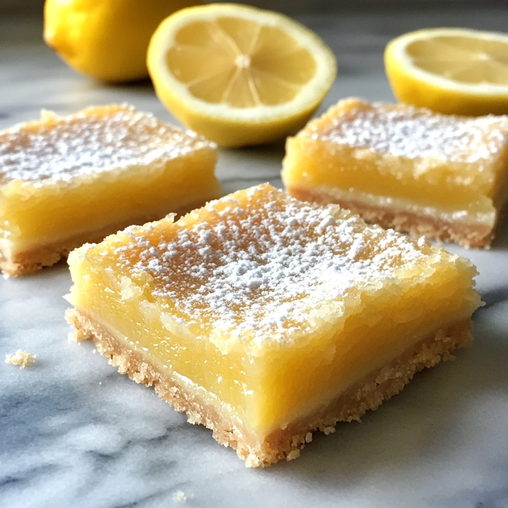 Gluten-free lemon bars