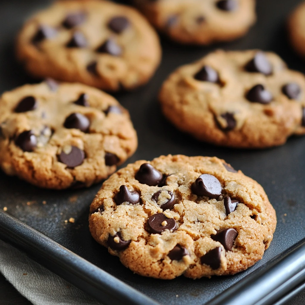 Chocolate chip cookies with almond flour