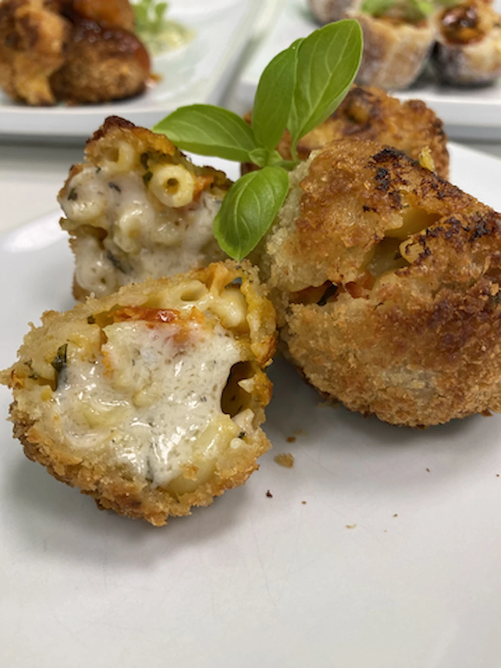 Mac cheese bites